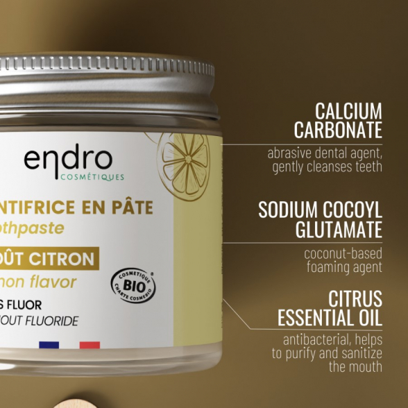 Zahnpasta Zitrone 185 g